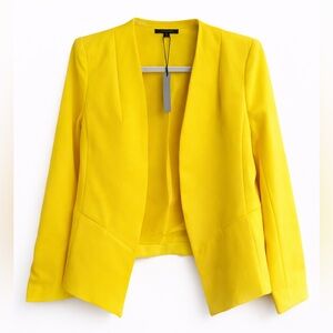 Elegant Yellow Women's Blazer